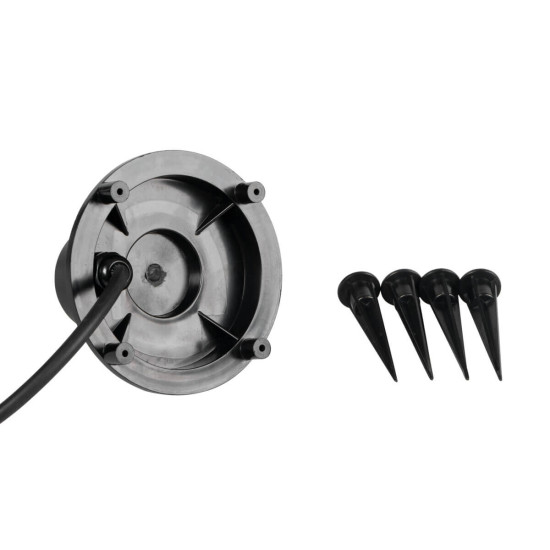 Gartenkugel Kugelleuchte Ø315 mm Ball 230V E27 IP65 Garten Lampe Naturstein Optik Kanlux Stono