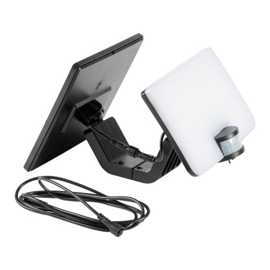 Kanlux LED-Solar-Außenleuchte FL SOLNAR SLR IP54 Bewegungssensor 36605