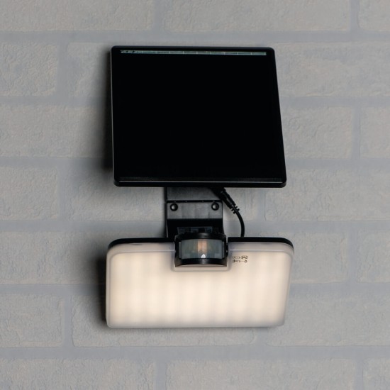 Kanlux LED-Solar-Außenleuchte FL SOLNAR SLR IP54 Bewegungssensor 36605