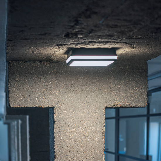 Kanlux LED- Deckenleuchte BENO ССЕ Graphit IP54 38779