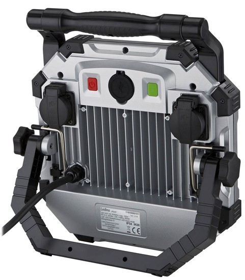 Ledino LED-Arbeitsstrahler 100W starker, mobiler Flutlicht Allach, 8800lm, 2700-6500K mit Farbsteuerung