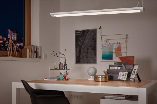 LEDVANCE Office LED Pendel- / Deckenleuchte / Lichtleiste 50W dimmbar 4000Lm 4000K neutralweiss Weiß
