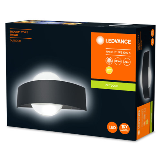 Ledvance Endura Style Shield Rd 11W LED Wandleuchte IP44