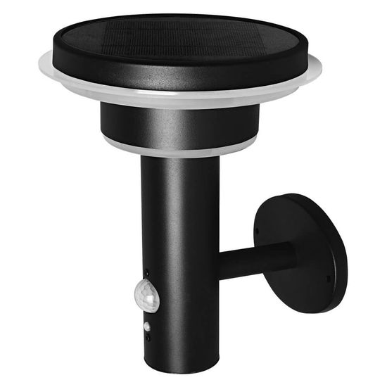 LEDVANCE LED Außenleuchte ENDURA Style SOLAR Double CIRCLE Wall 6W schwarz