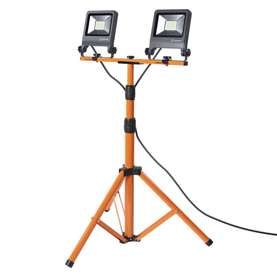 LEDVANCE LED Aussen-Strahler WORKLIGHTS - TRIPOD 2X30 W 4000 K Neutralweiss 4058075403352
