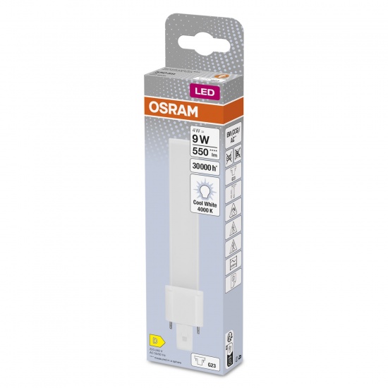 OSRAM LED Lampe DULUX S Stablampe G23 4,5W 500Lm neutralweiss 4000K