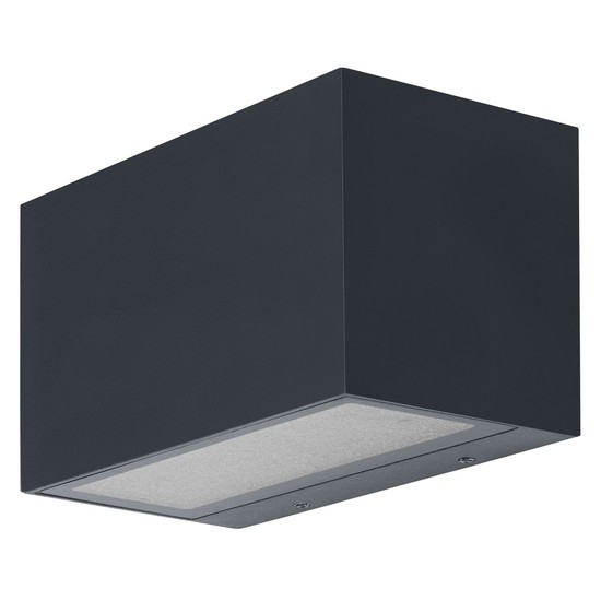 LEDVANCE SMART+ BRICK LED Wandleuchte 14,5cm 14W RGBW dimmbar IP44 dunkelgrau
