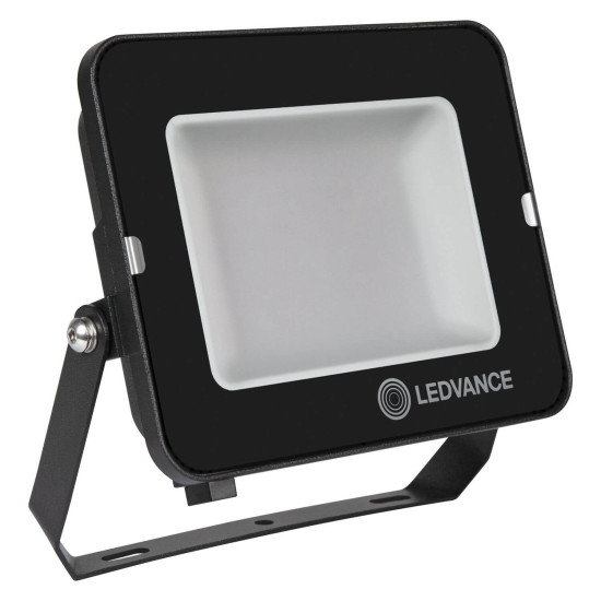 LEDVANCE FLOODLIGHT COMPACT Fluter 50W 840 SYM 100 schwarz 5000lm 4000K neutralweiss IP65 4058075574892