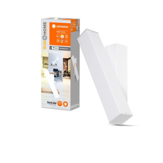 LEDVANCE SMART+ Sun@Home Orbis LED Wandleuchte HCL Biorythmus 12W Tunable White dimmbar 95Ra