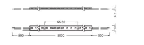 LEDVANCE LED STRIP Flexstreifen 1000 -1000/927/5/IP67 4058075705913