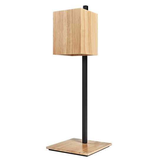 LEDVANCE LED Tischleuchte Smart+ Wood Table TW Dimmbar Tunable White, Kalt-zu-Warm-Farbwechsel 4058075757585