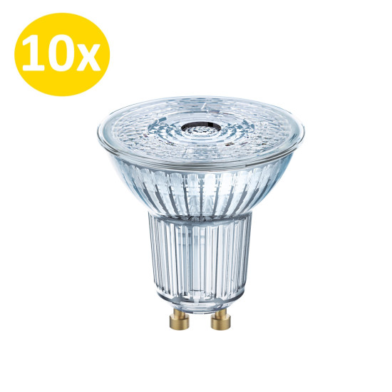 10er-Set LEDVANCE LED Strahler Parathom GU10 36° 3.4W Dimmbar neutralweiss wie 35W 4058075797611