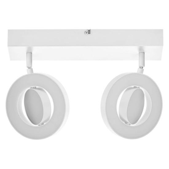LEDVANCE LED Deckenleuchte DECOR SPOT SATURN WHITE 2 Spot Warm weiß,Neutralweiss,Tageslichtweiss 4058075827981
