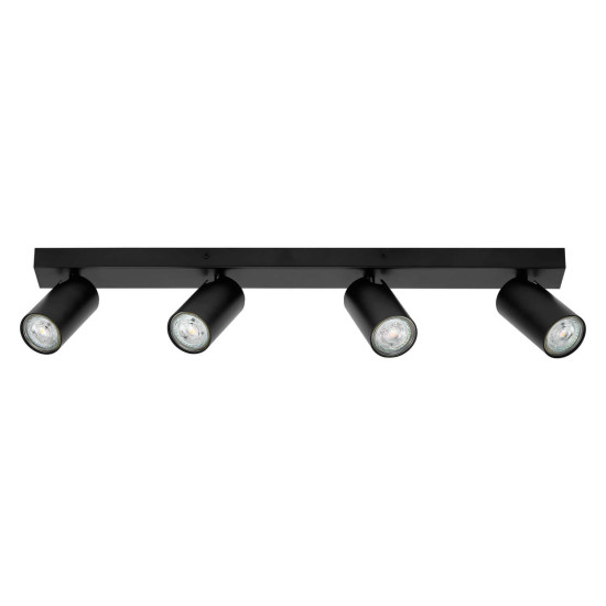 LEDVANCE LED Deckenleuchte SPOT OCTAGON BLACK 4x3.4W 927 DIM Dimmbar Warmweiss 4058075828544