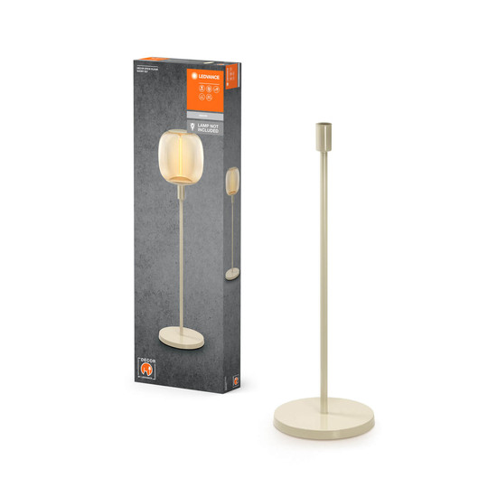 LEDVANCE Stehlampe Decor Stick Floor Beige Short E27 4058075833074