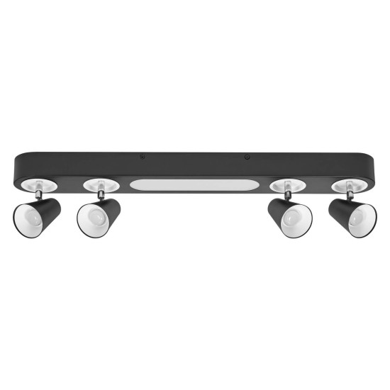 LEDVANCE LED Deckenleuchte DECOR SPOT NEPTUNE BLACK 4 Spot Warmweiss 4058075833777