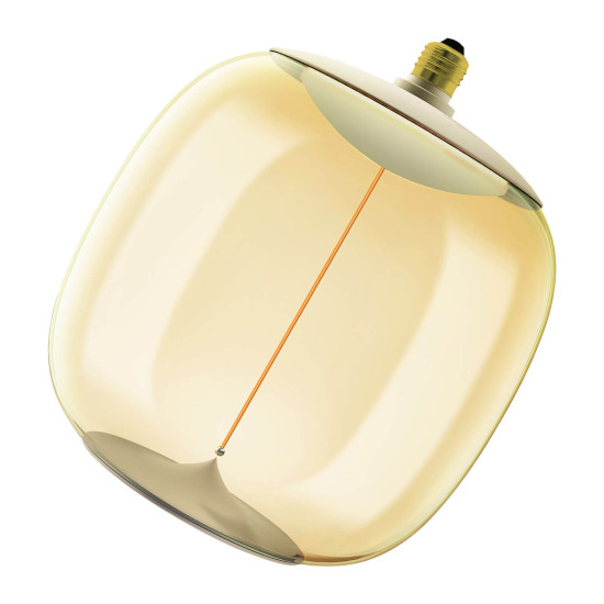 OSRAM LED Lampe VINTAGE 1906 BIG DECORATIVE BULB WITH Filament-MAGNETIC STYLE 12W 818 Amber E27 Dimmbar Warmweiss 4058075836266