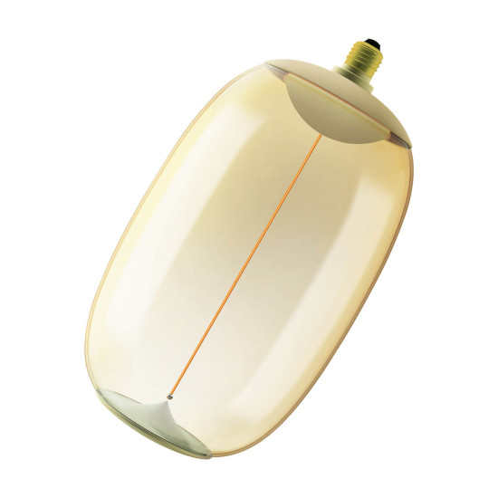OSRAM LED Lampe VINTAGE 1906 BIG DECORATIVE BULB WITH Filament-MAGNETIC STYLE 12W 818 Amber E27 Dimmbar Warmweiss 4058075836280