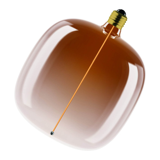 OSRAM LED Lampe VINTAGE 1906 DECORATIVE BULB WITH Filament-MAGNETIC STYLE 4.8W 818 Tea Brown E27 Dimmbar Warmweiss 4058075836389