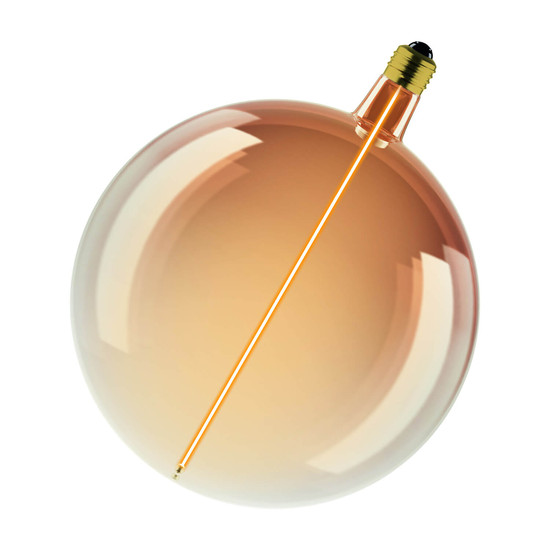OSRAM LED Lampe VINTAGE 1906 DECORATIVE BULB WITH Filament-MAGNETIC STYLE 4.8W 818 Tea Brown E27 Dimmbar Warmweiss 4058075836426