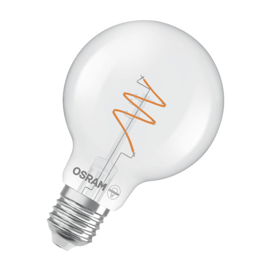 OSRAM LED Lampe Vintage 1906 CLASSIC Globe 4.6W 927 Clear E27 Dimmbar Warmweiss 4058075836785
