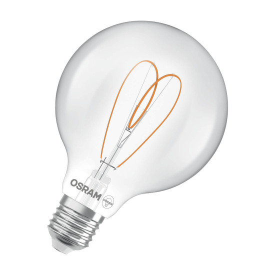 OSRAM LED Lampe Vintage 1906 CLASSIC Globe 7.2W 927 Clear E27 Dimmbar Warmweiss 4058075836907