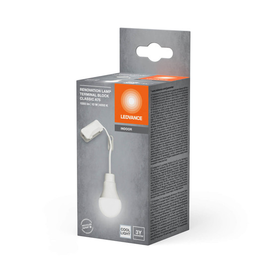 LEDVANCE LED LED Leuchte RENOVATION LAMPS WITH TERMINAL BLOCK Terminal Block 10W 840 Neutralweiss 4058075845749