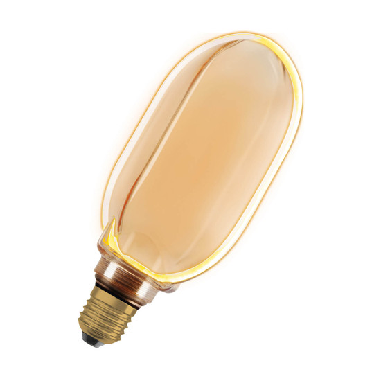 OSRAM LED Lampe VINTAGE 1906 CLASSIC GLOBE O - SHAPE Filament 4W 818 Gold E27 Dimmbar Warmweiss 4058075846005