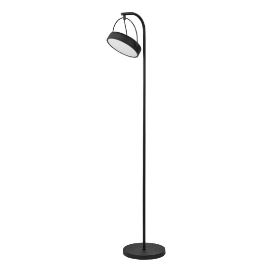OSRAM LED Stehleuchte Decor Puck Floor 12W 930 Black Warm weiß 4058075846487