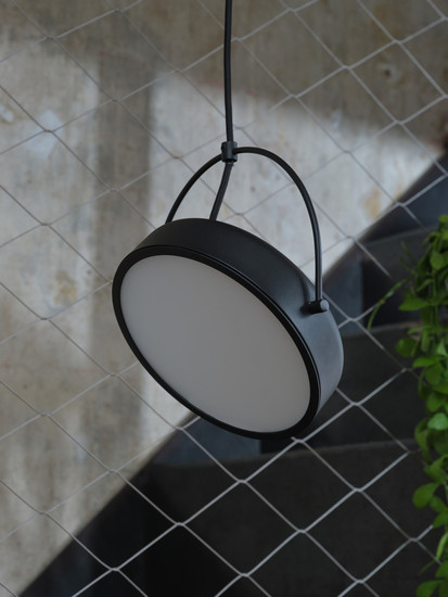 OSRAM LED Pendelleuchte Decor Puck 1XPendant 12W 930 Black 4058075846524
