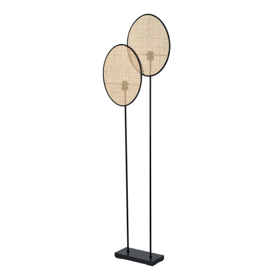 OSRAM Stehleuchte Decor Rattan Dandelion Floor 2XE27 Brown 4058075847286