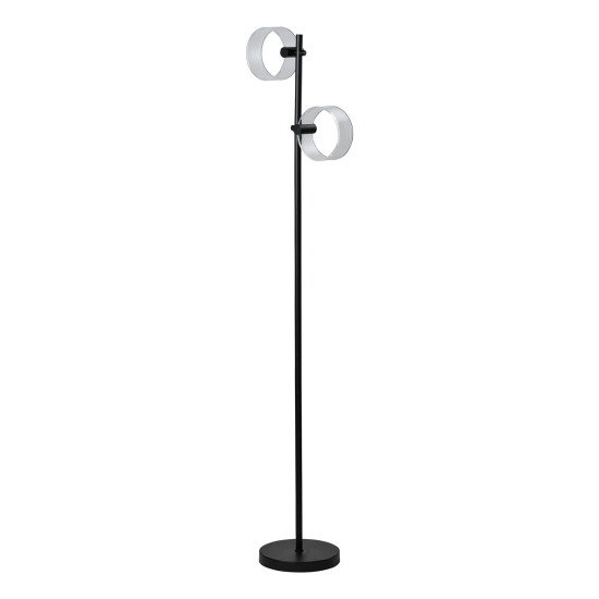OSRAM LED Stehleuchte Decor Circle Floor 17W CLICKCCT Black Warm weiß,Kalt weiß,Kaltes Tageslicht 4058075847361