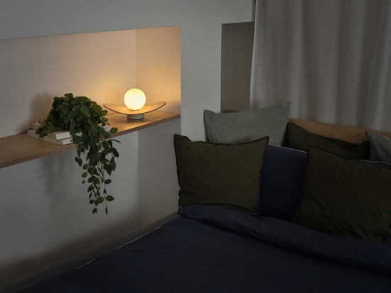 OSRAM Tischleuchte Decor Pearl Table 1XG9 Beige 4058075847682
