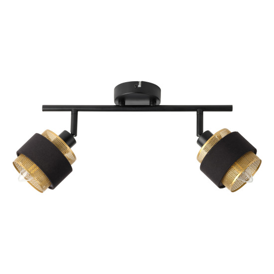 OSRAM LED Strahler Decor Spot Hornet 2X2.8W 827 E14 Black Warm weiß 4058075847767