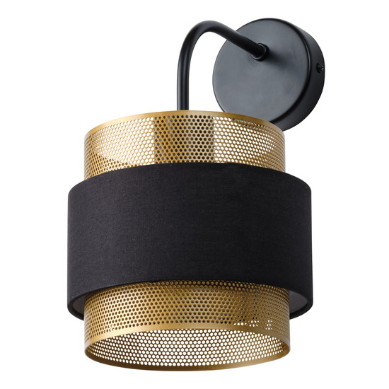 OSRAM Wandleuchte Decor Hornet Wall 1XE27 Black 4058075847828