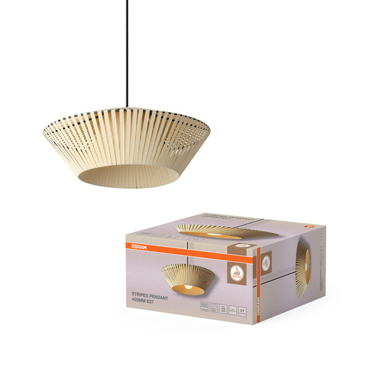 OSRAM Pendelleuchte Decor Stripes Pendant 405 1XE27 Beige 4058075847965