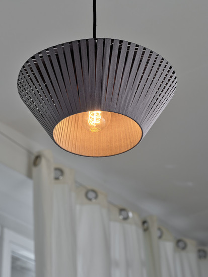 OSRAM Pendelleuchte Decor Stripes Pendant 305 1XE27 Dark Grey 4058075848047