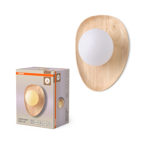 OSRAM Tischleuchte Decor Wood Nest Table 1xG9 Brown 4058075848221