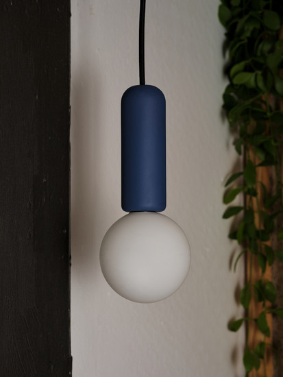 OSRAM Pendelleuchte Decor Concrete Mic Pendant 1XG9 Blue 4058075848382