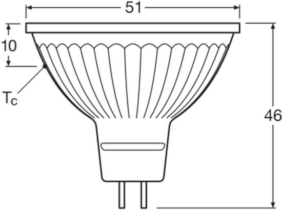 LEDVANCE LED MR16 5.3W 940 GU5.3 Spot, Strahler 345lm 4000K neutralweiss 97Ra wie 35W dimmbar 4099854058929
