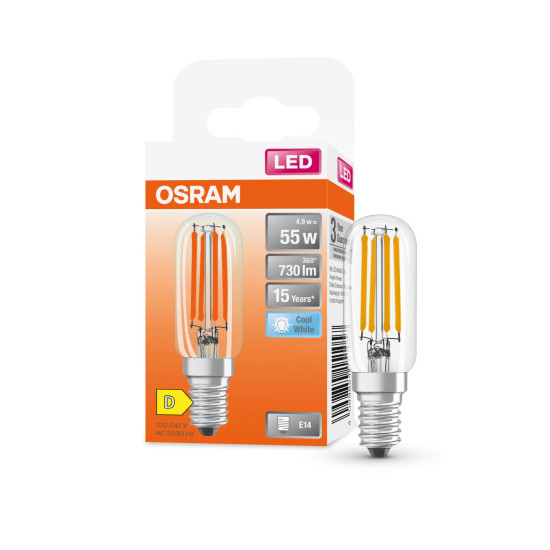 OSRAM LED Lampe SPECIAL T26 4.9W 840 Clear E14 Neutralweiss 4099854151057