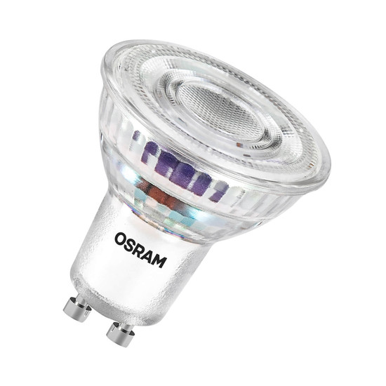 2er Pack OSRAM LED Spot, Strahler LAMPS höchste Energieeffizienzklasse A REFLECTOR 2W 827 GU10 Warmweiss 4099854245299