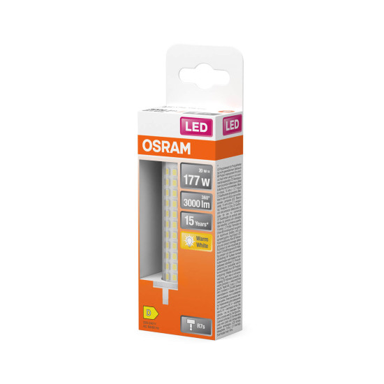 OSRAM LED Röhre LINE R7S 20W 830 Clear R7s Warmweiss 4099854248153