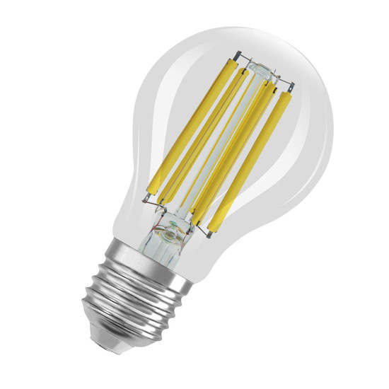 2er Pack OSRAM LED Lampe LAMPS ENERGY CLASS A höchste Energieeffizienzklasse A Filament CLASSIC A 7.2W 840 Clear E27 Neutralweiss 4099854259838