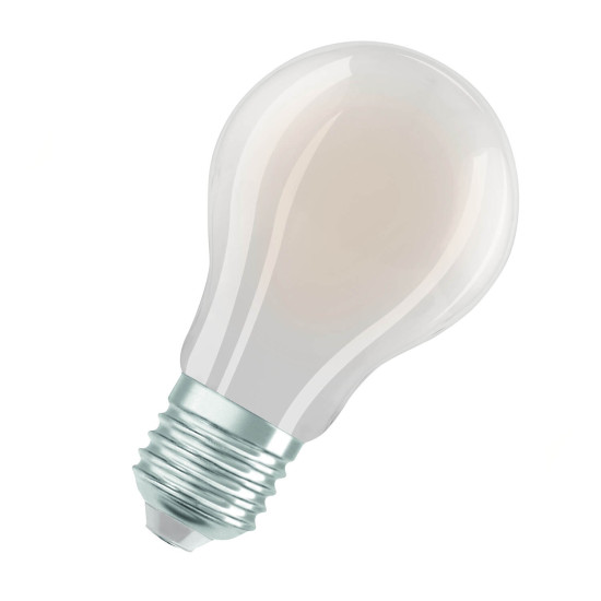 OSRAM LED Lampe CLASSIC A höchste Energieeffizienzklasse A 2.2W 840 Frosted E27 Dimmbar Neutralweiss 4099854265426