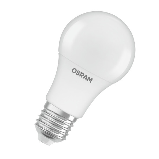 OSRAM LED Leuchtmittel LED PCR LAMPS WITH CLASSIC A 8.5W 827 Frosted E27 Warm weiß 4099854340338
