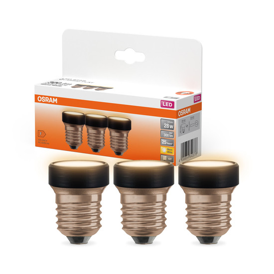 OSRAM LED Leuchtmittel LED FLAT LAMP NON DIM 3.5W 827 Frosted E27 Non-DIM Warm weiß 4099854340376