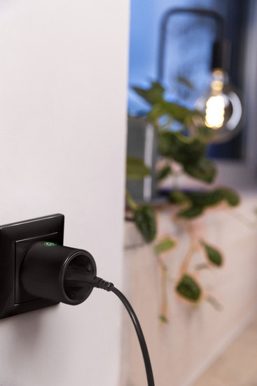 OSRAM Zubehör SMART+ MATTER PLUG WITH MATTER TECHNOLOGY EU Black 4099854419225
