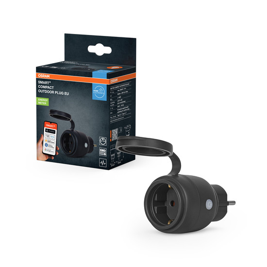 OSRAM Zubehör SMART+ MATTER COMPACT OUTDOOR PLUG WITH MATTER TECHNOLOGY EU 4099854419249