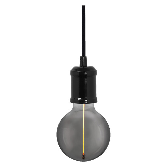 OSRAM Pendelleuchte Vintage 1906 PenduLum Bobbin Black Matt 4099854419416